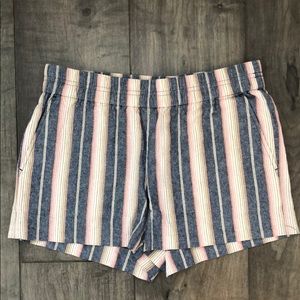 J. Crew Striped Shorts